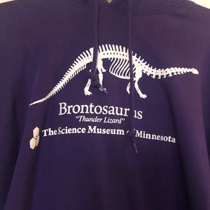 Stranger Things minnesota brontosauras hoodie